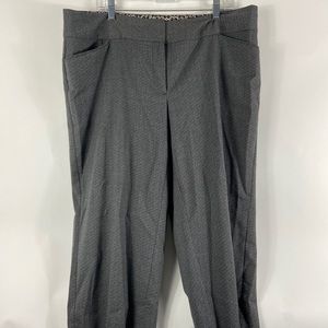 Lane Bryant Gray Capri Pants Size 18